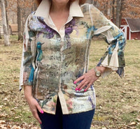 Origami - Bell Sleeve Top