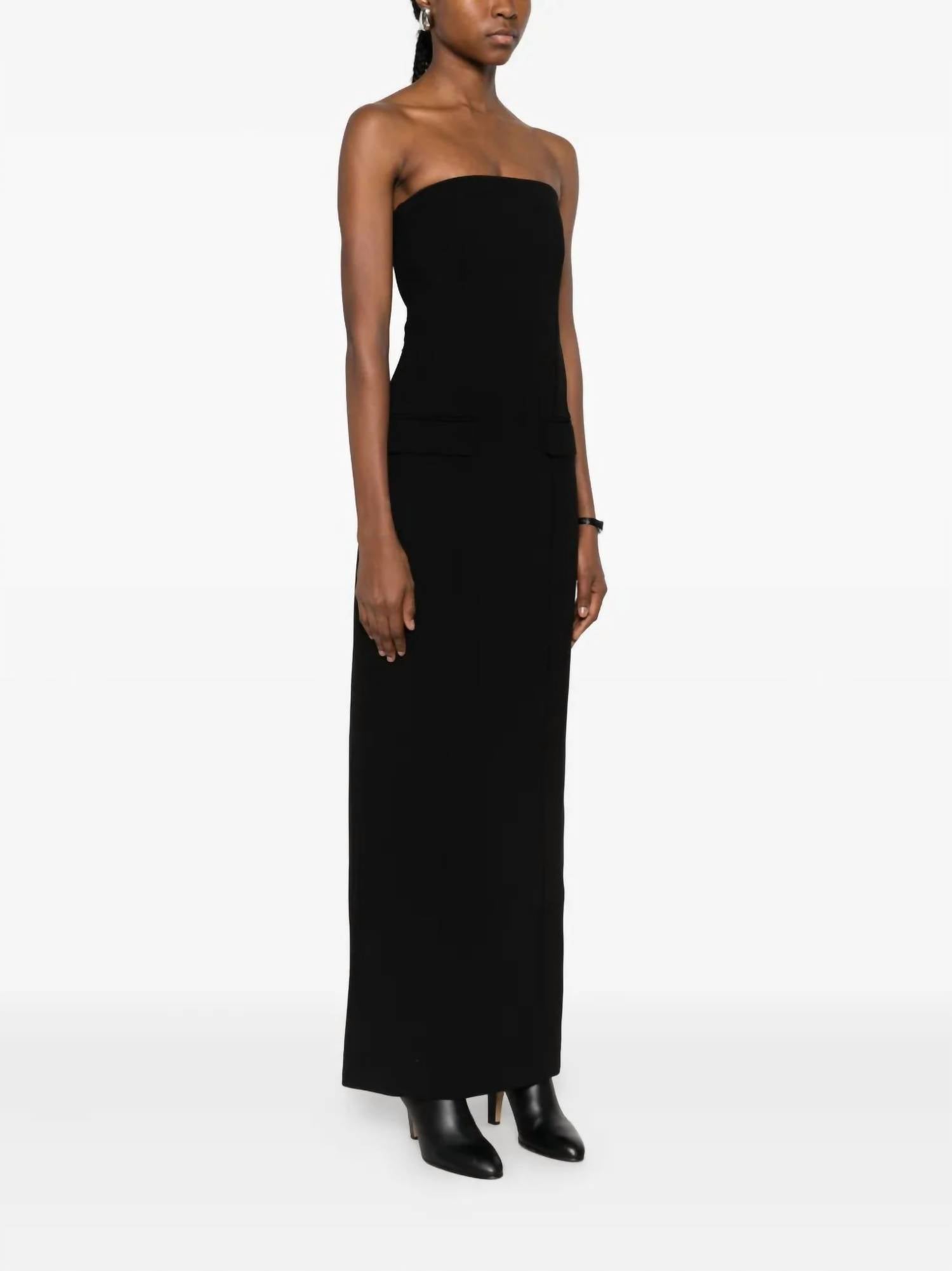 Toteme - Strapless Pocket Dress
