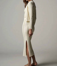 Hevron - Peony Knit Skirt