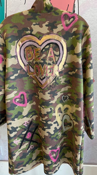 Yolly - Women's Be A Lover Open Front Coat