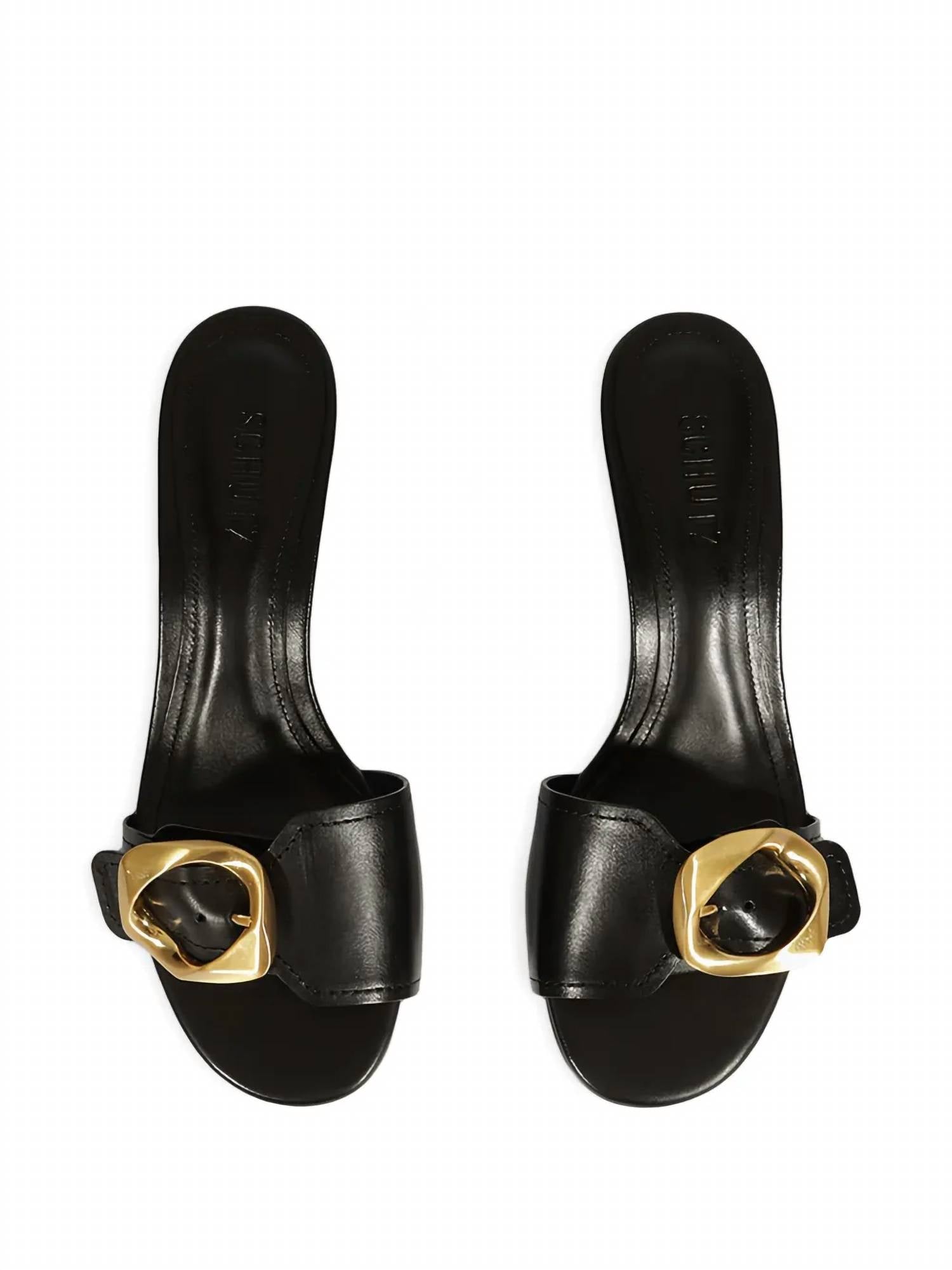 Schutz - Women's Olga Buckle-detail Sandals