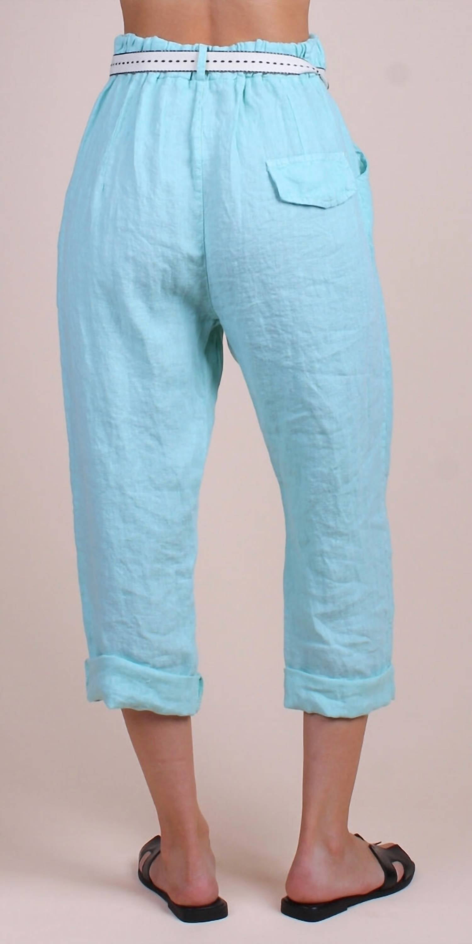 Gigi Moda - Vivace Linen Jogger