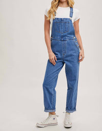 Bluivy - Denim Straight leg Overalls