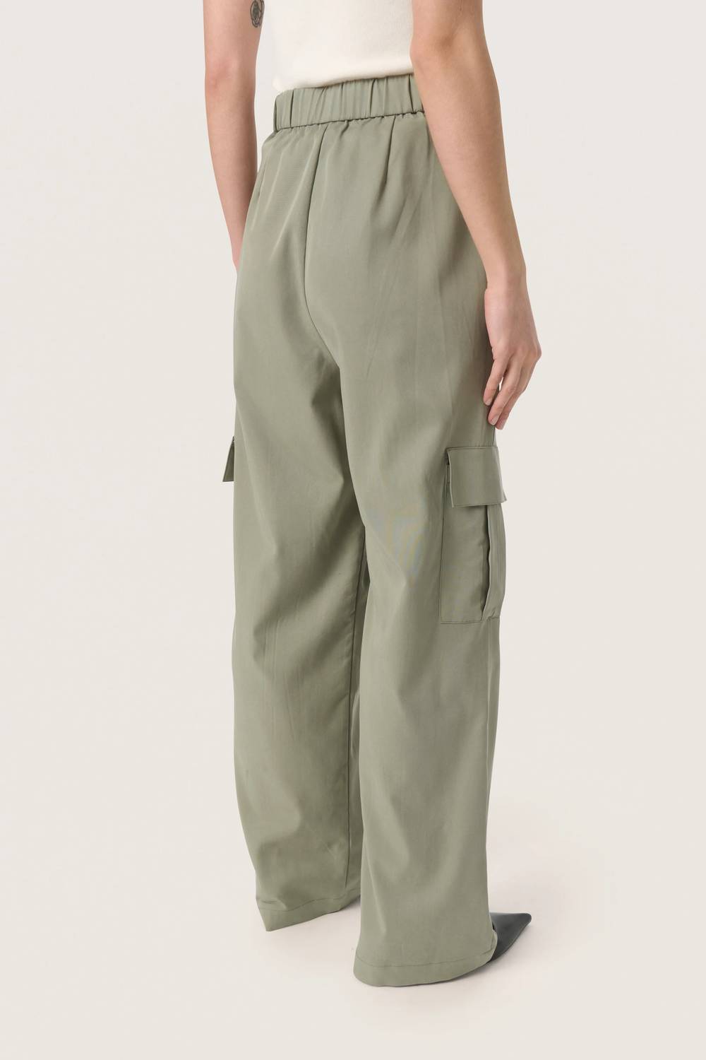 Soaked In Luxury - Kellie High Waist Cargo Trousers