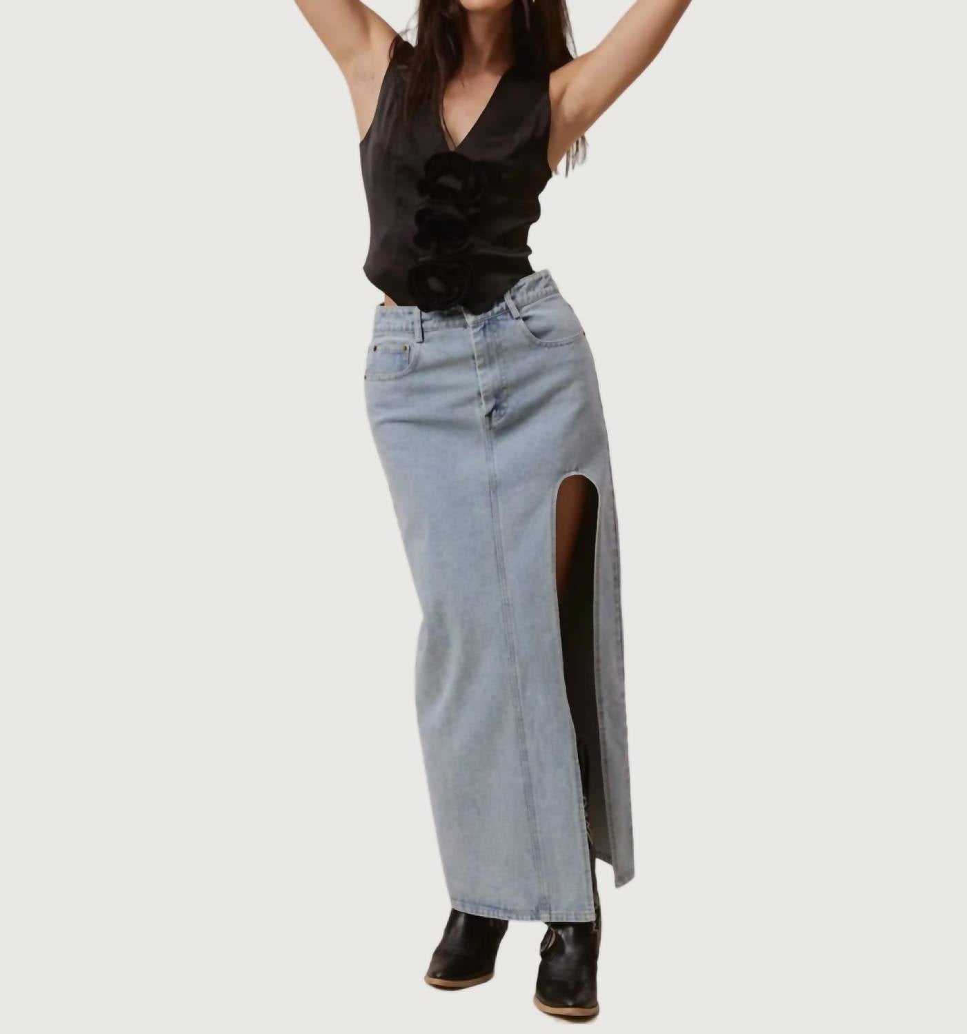 Mimosa - Aspen Denim Skirt