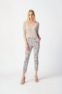 Joseph Ribkoff - Abstract Print Pant