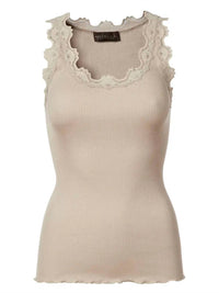 Rosemunde - Women's Top With Lace Trim
