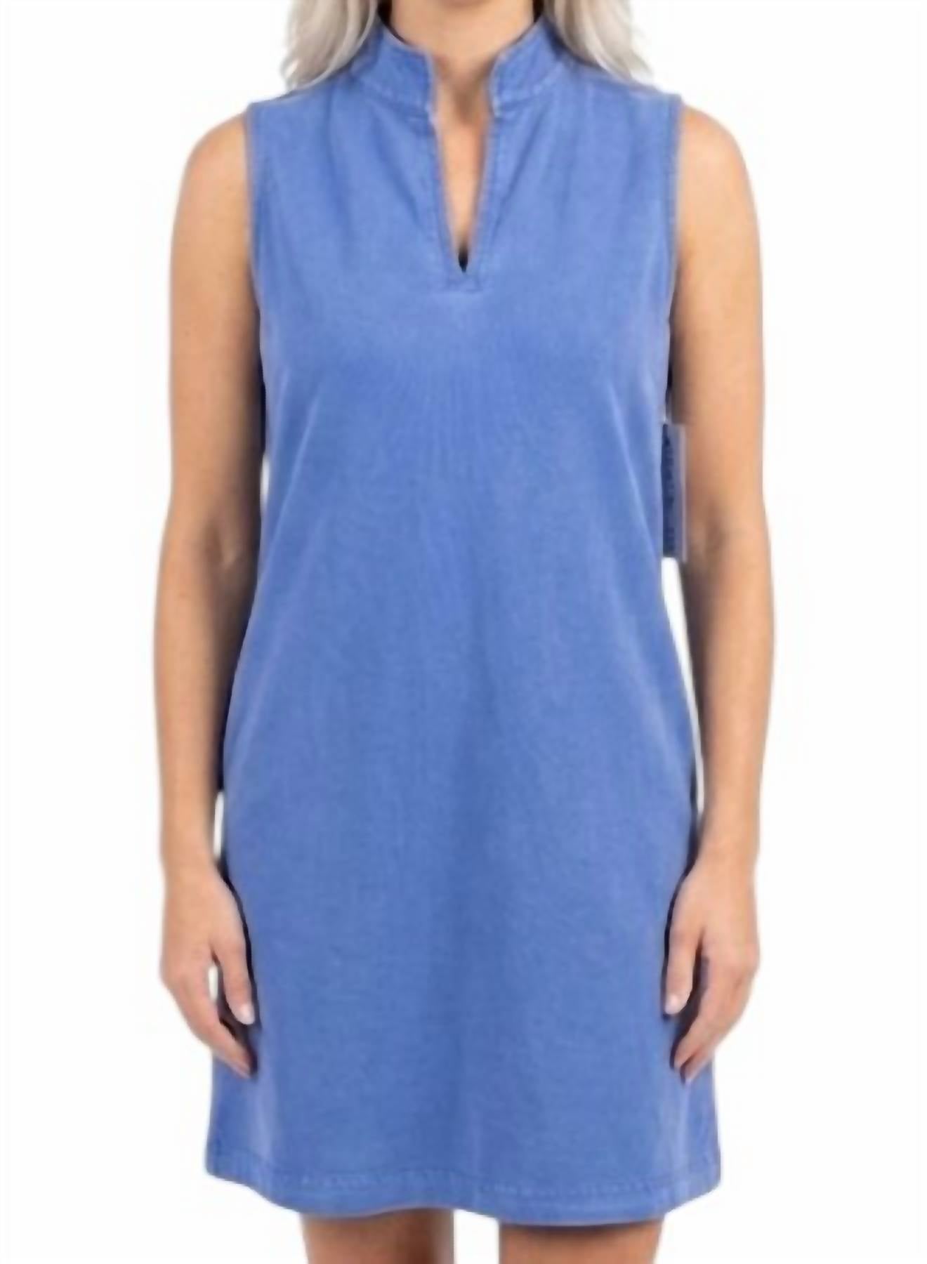 Lulu-B - Sleeveless Zip Up Dress