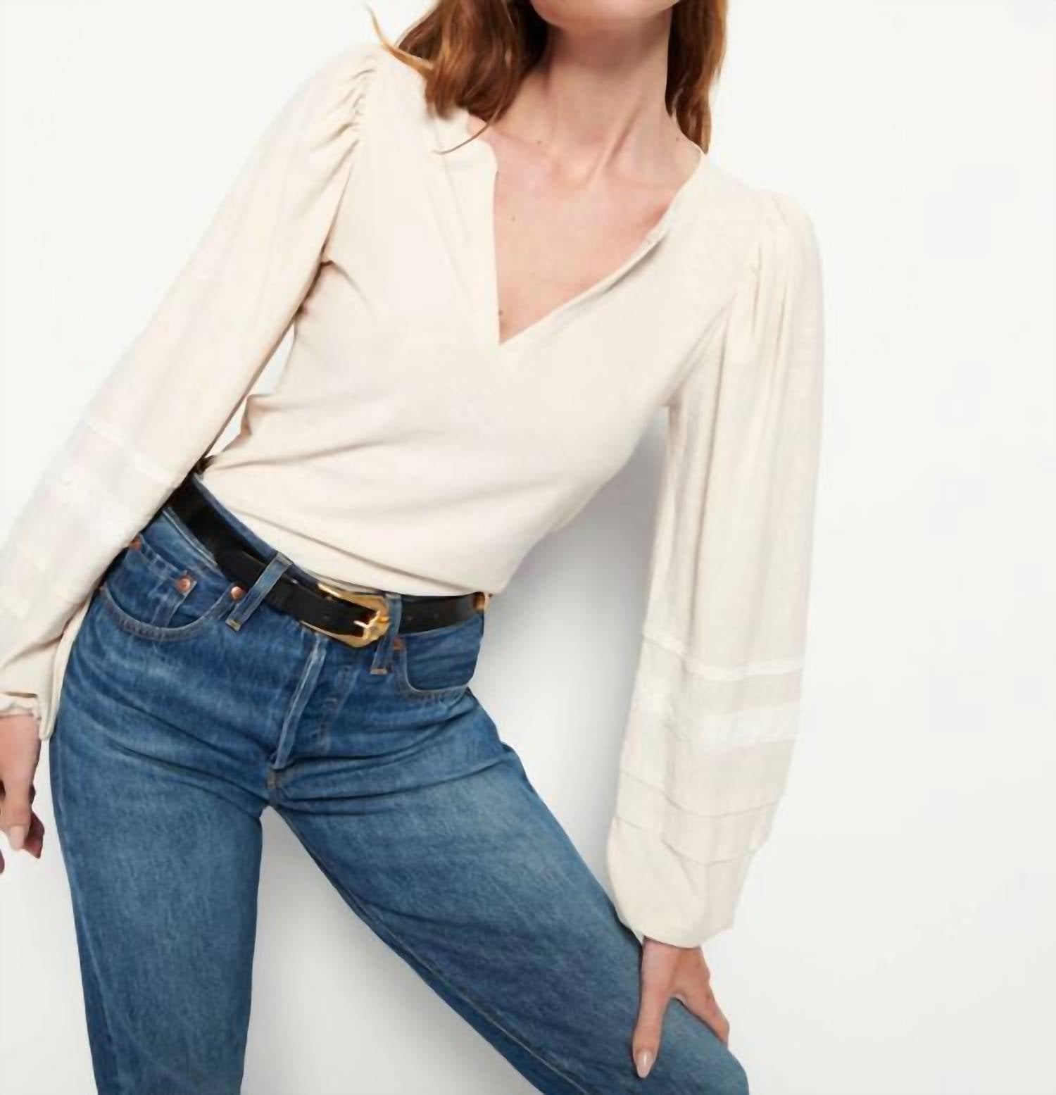 Nation Ltd - Arden Long Sleeve Blouse