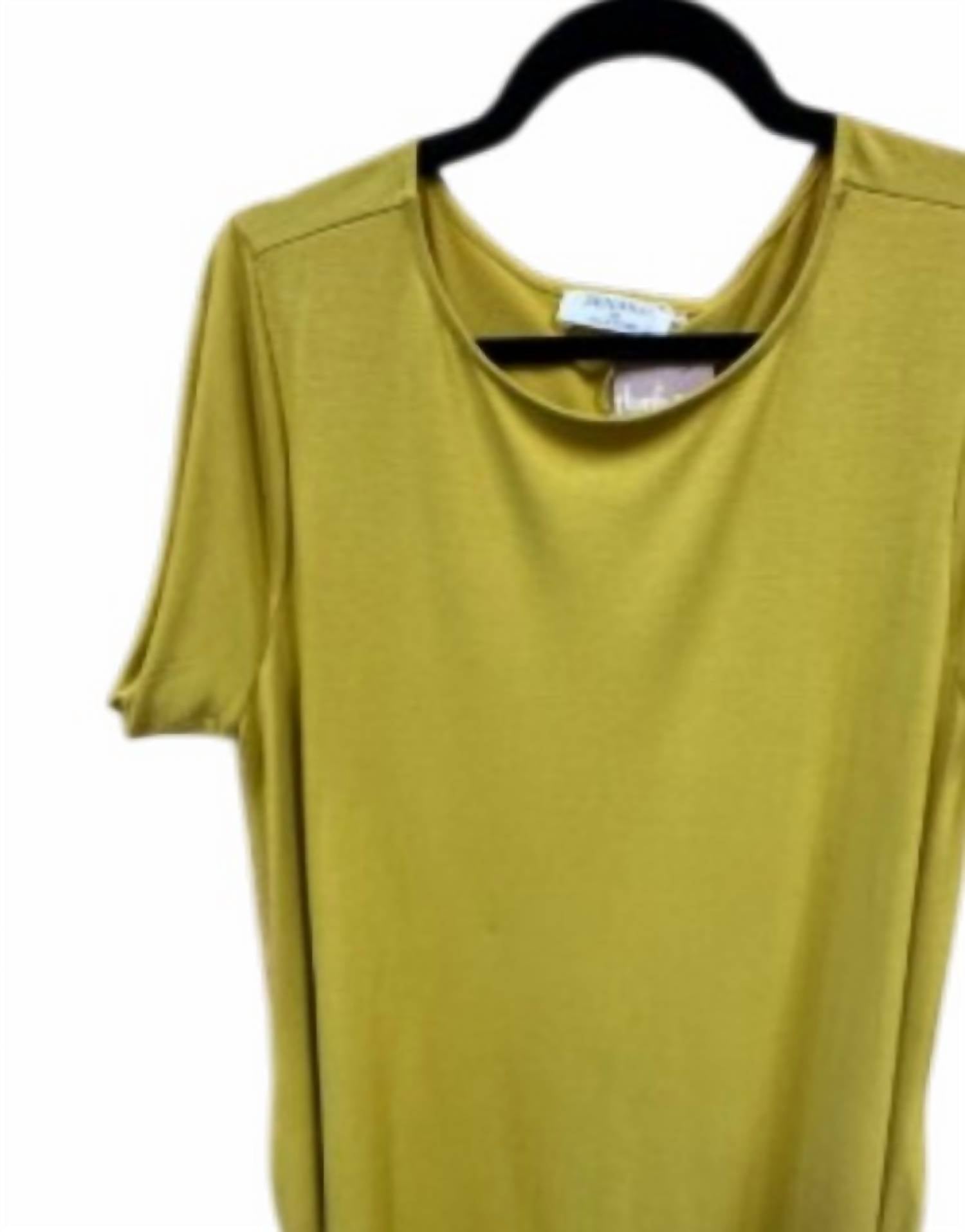 Zenana - Women's Short Tee Dress