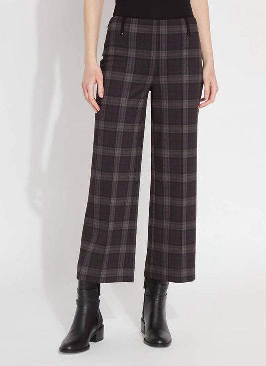 Lysse - Women's Livia Plaid Crop Pant
