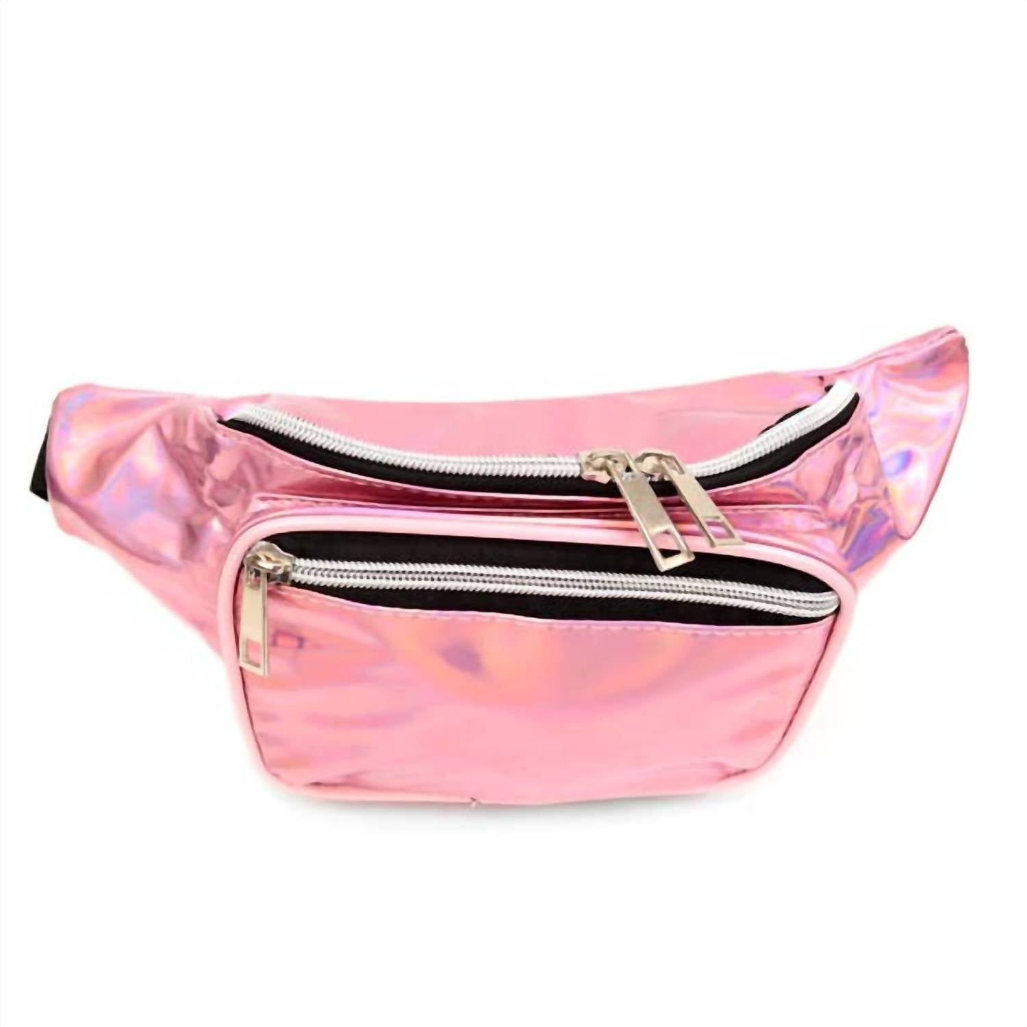 Selini New York - Women's Iridescent Metallic Belt Bag