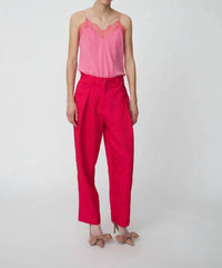 Stella Nova - Cropped Crinkle Pants