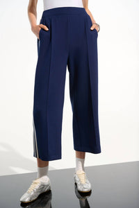 Sympli - Scuba Jersey Pull On Culotte Pant