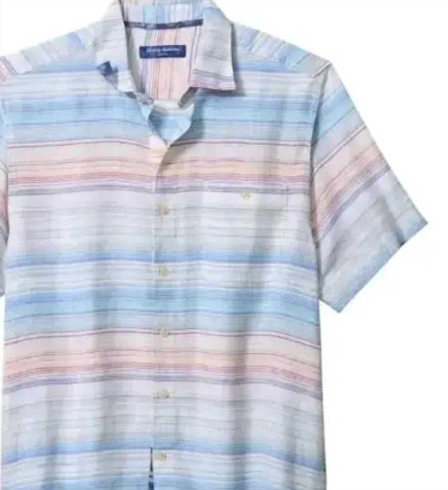 Tommy Bahama - Men's Sand Linen Sicily Stripe Shirt