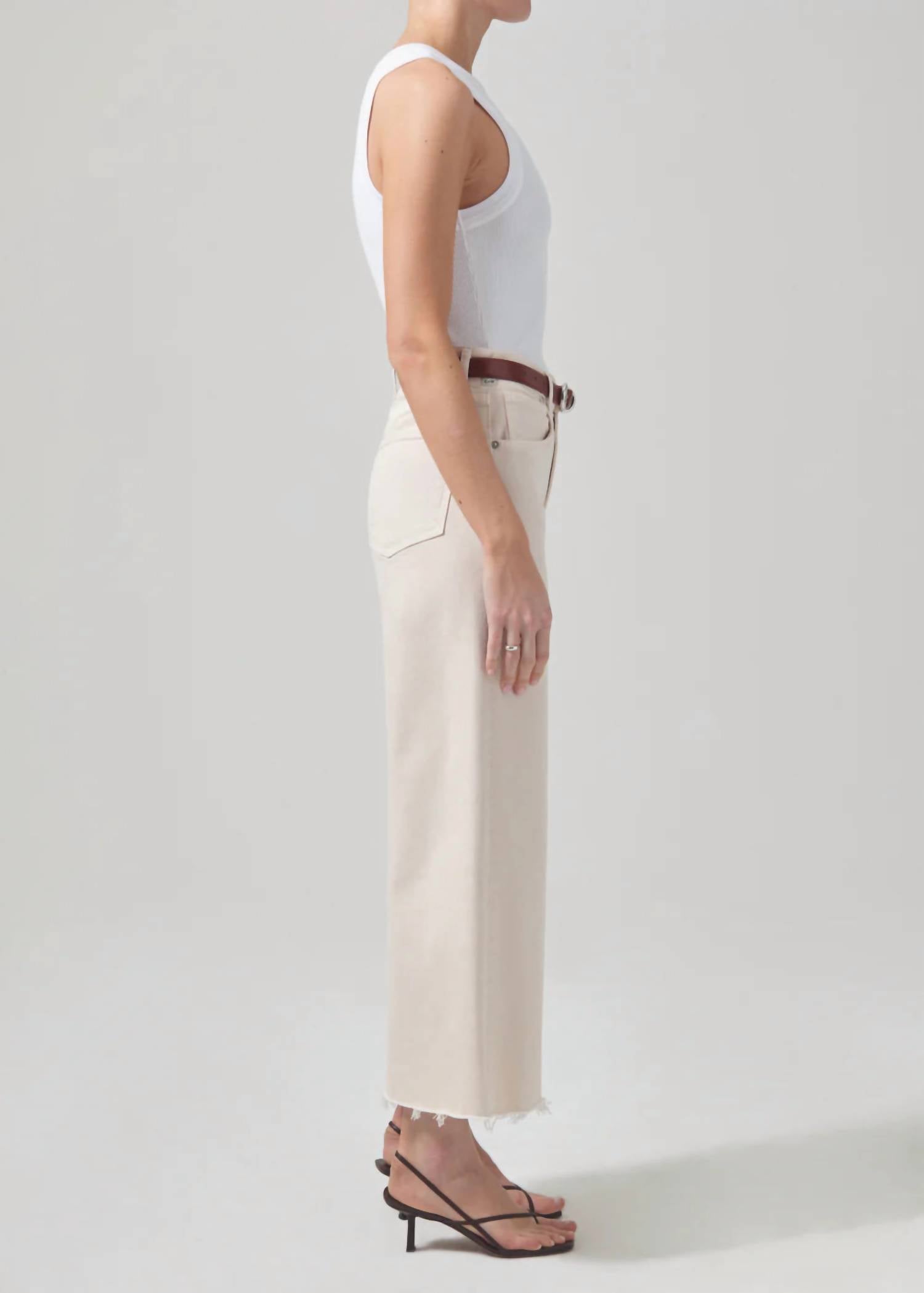 Citizens Of Humanity - Lyra Crop Wide Leg Jeans