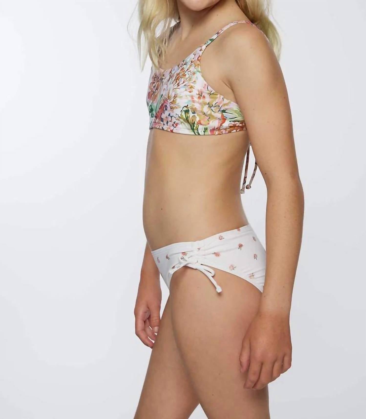 O'Neill - Girls Arden Floral Scoop Bralette Swim Set