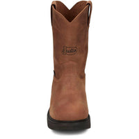 Justin - Men's Round-up Round Steel Toe Work Boot