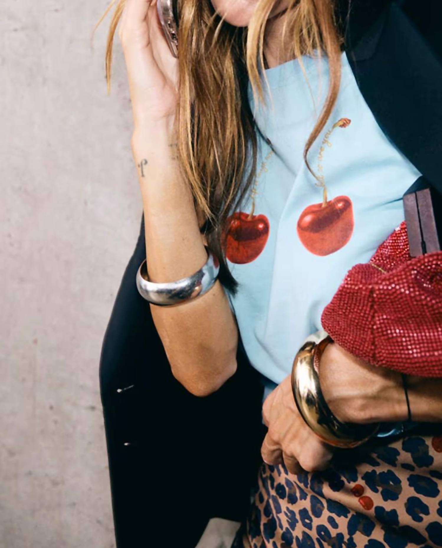 Never Fully Dressed - Cherry Boob T-shirt