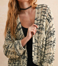 Miou Muse - Andi Cable Knit Cardigan