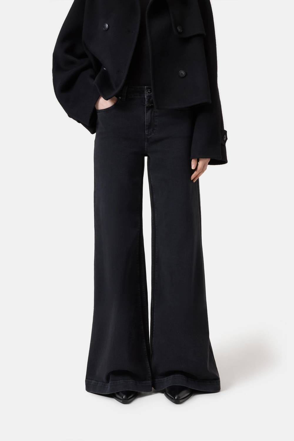 CLOSED Glow Up Pant in black - women's pants