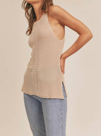 Wishlist - Sleeveless knit top