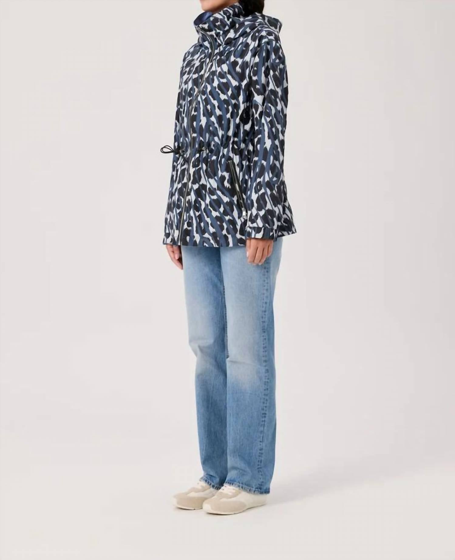 Nikki Jones - Reversible Hooded Rain Jacket