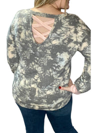 Honeyme - Criss Cross Back Sweater