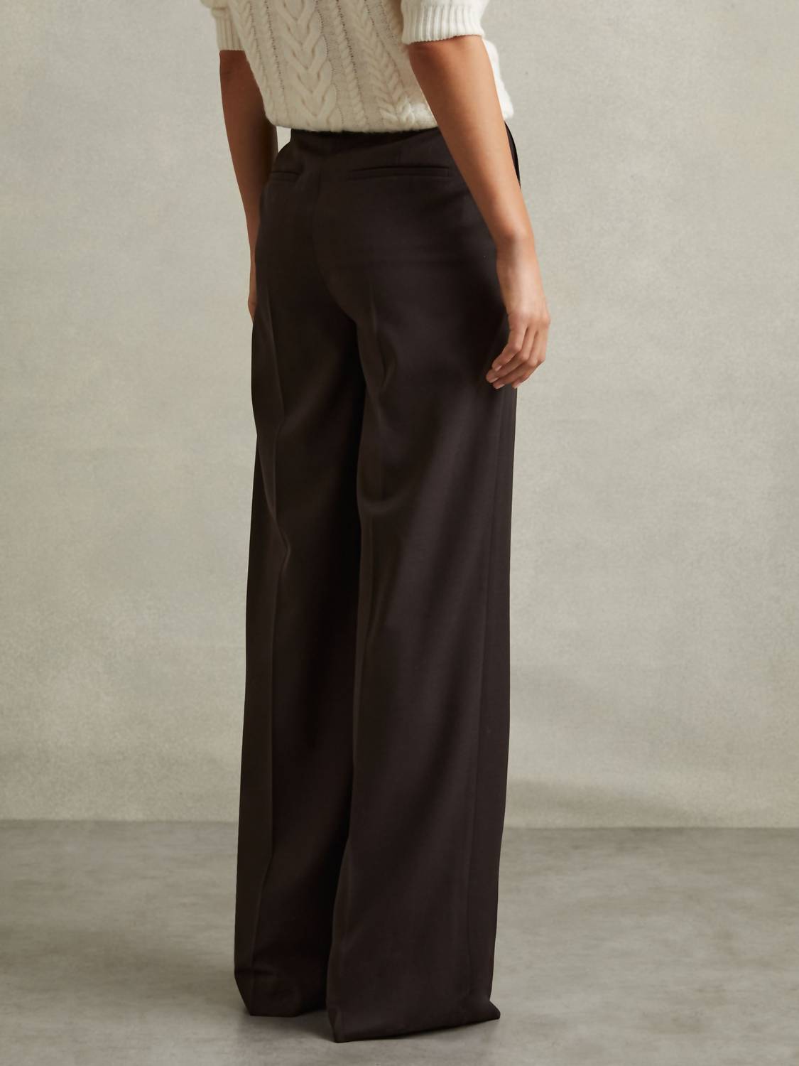 Reiss - Evelyn Wide Leg Dress Trousers