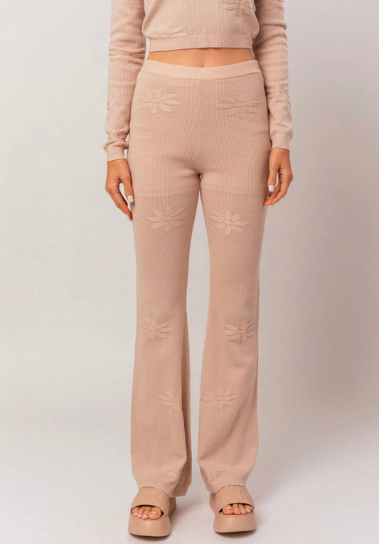 Le Lis - Flower Detail Sweater Pants