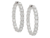 Diana M Jewels - Women's Elite 13.30 Carat Diamond Stud Earrings