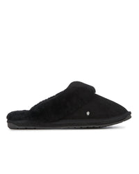 EMU Australia Women's Jolie Slip-ons in black noir - women's sandal