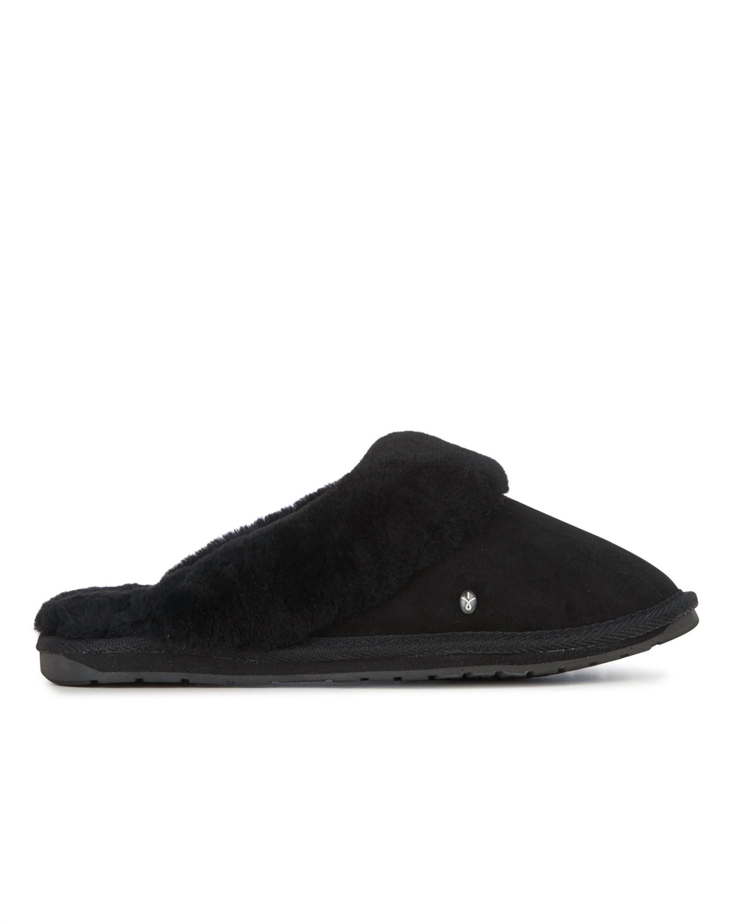 EMU Australia Women's Jolie Slip-ons in black noir - women's sandal