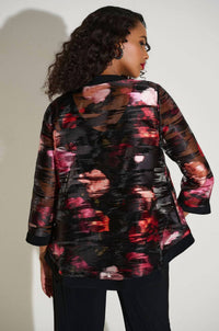 Joseph Ribkoff - Floral Organza Swing Jacket