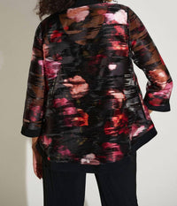 Joseph Ribkoff - Floral Organza Swing Jacket