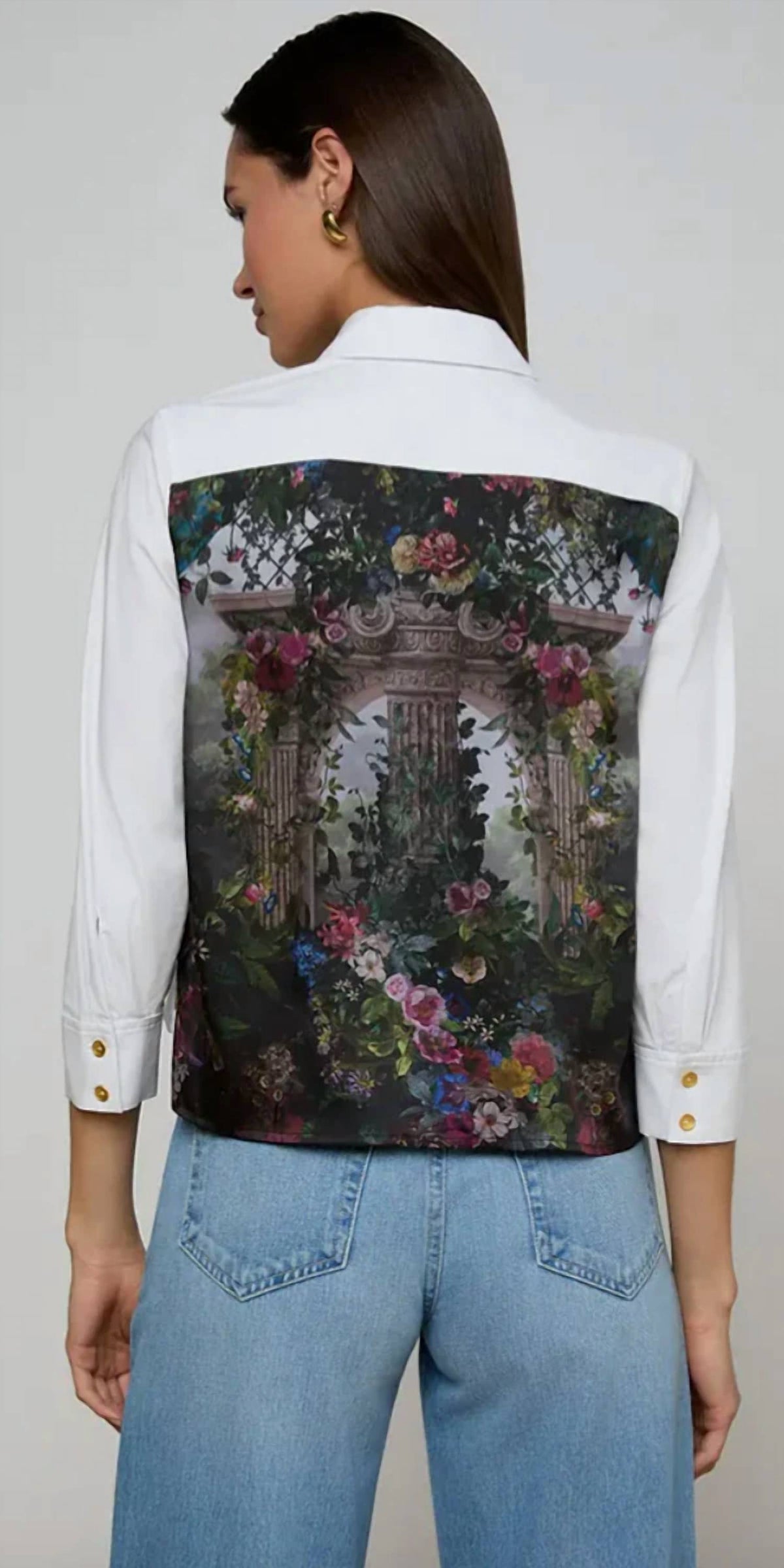 L'Agence - Fawn Scarf Blouse