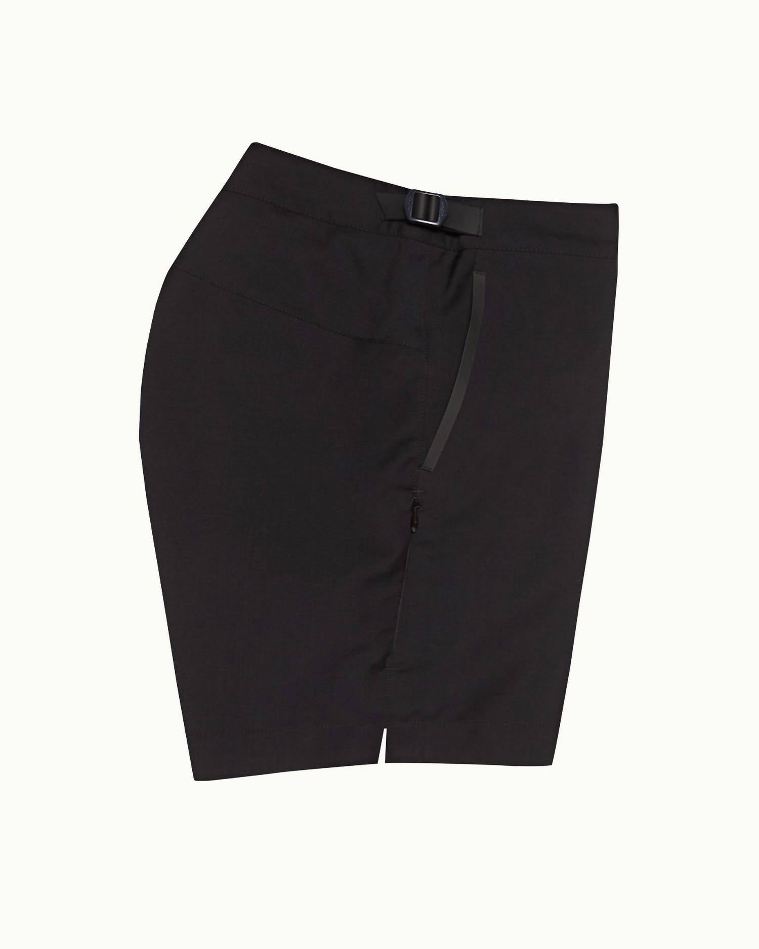 Orlebar Brown Bulldog Bonded Merino Shorts in night iris - men's shorts - view 7