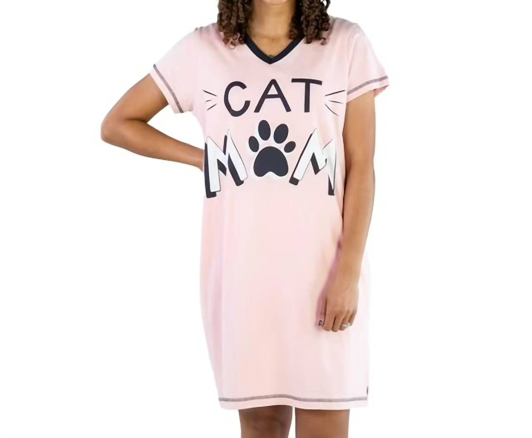 Lazy One - Cat Mom Nightshirt