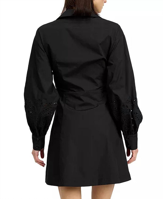 En Saison - Benedetta Cotton Tie-waist Shirtdress