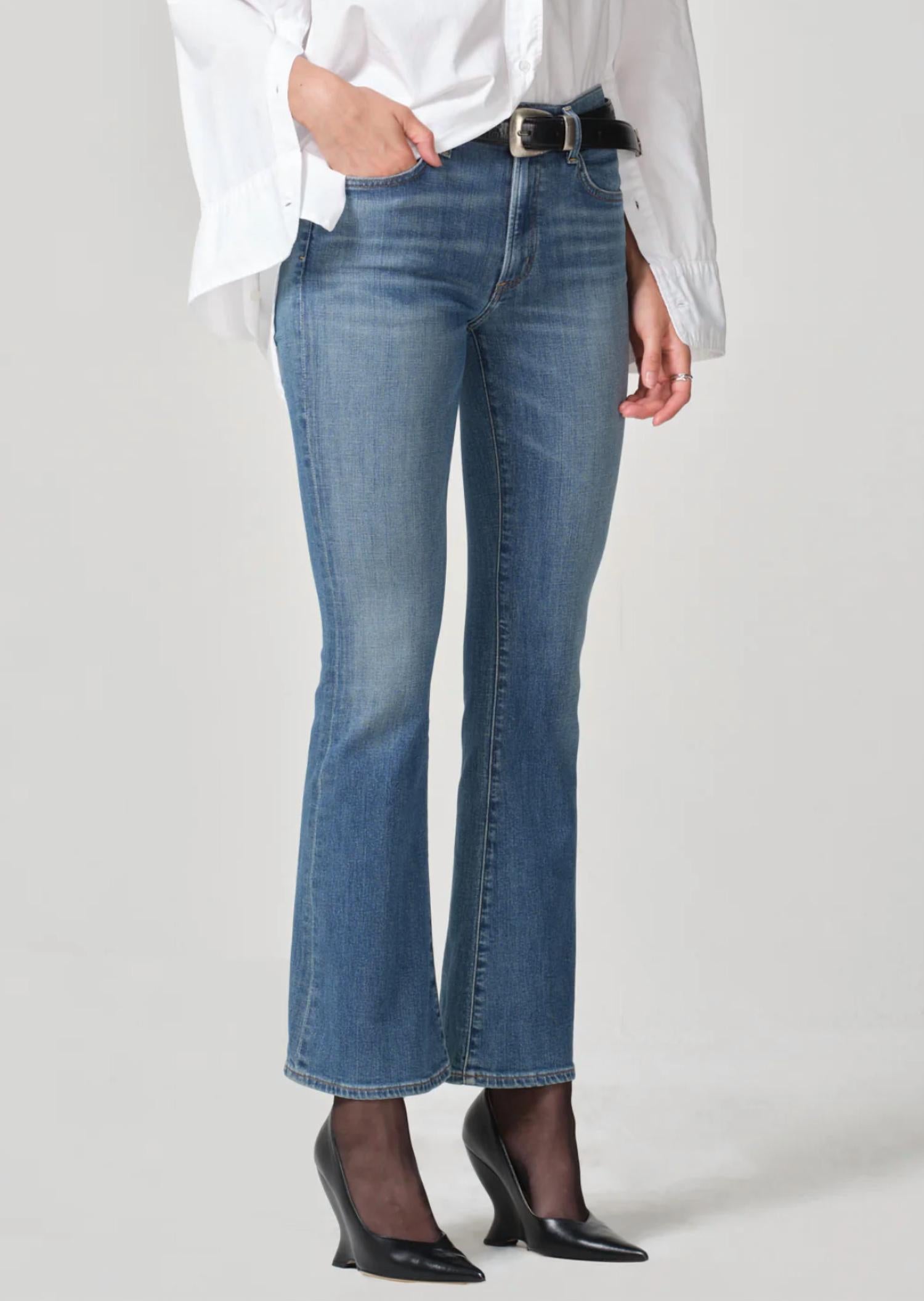 Citizens of Humanity Emannuelle Mid Rise Bootcut Jean in lawless - women's jeans