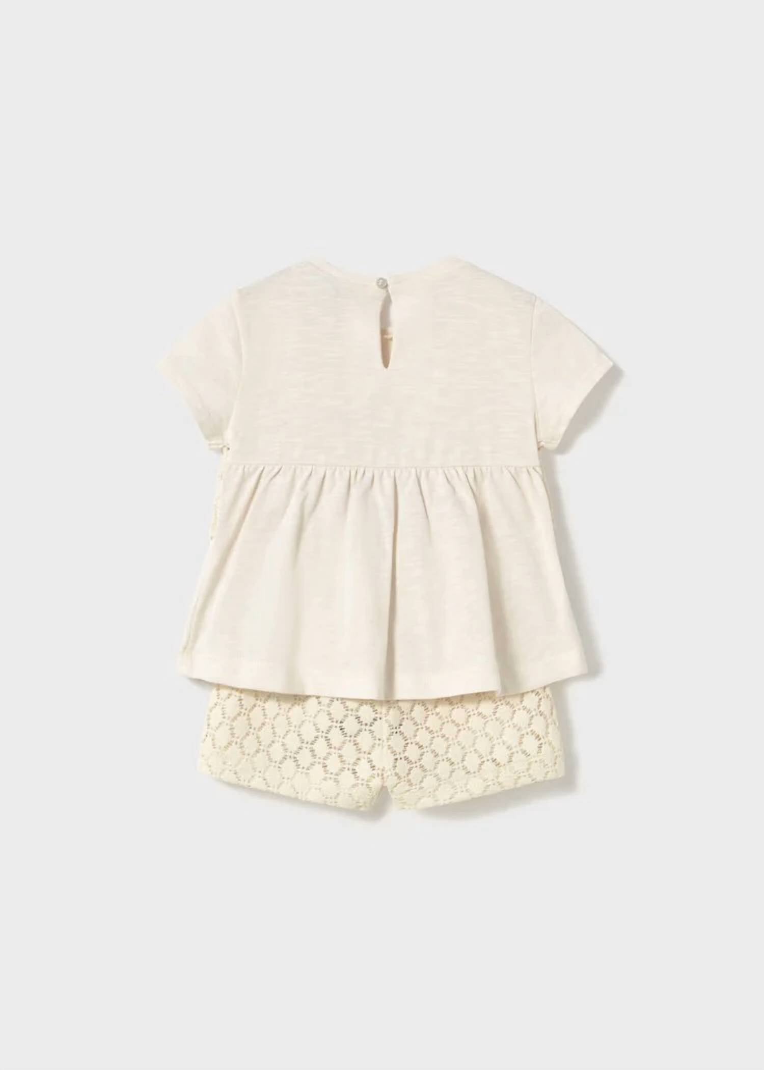Mayoral - Kid's Lace Top And Pants Set