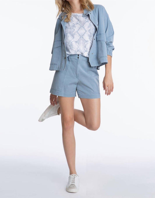 Elliott Lauren - Pigment Dye Snake Print Tee