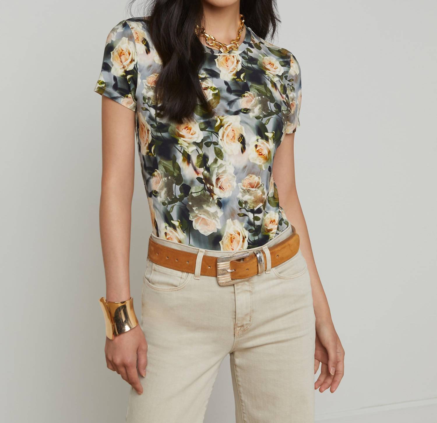 L'Agence - Ressi Fitted Tee
