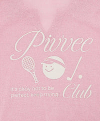 Piv'Vee - Women's Club Breezy Knit Collar Top