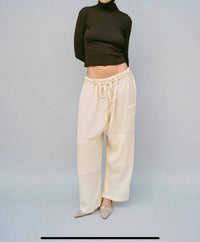 GIL RODRIGUEZ Bellevue Long Sleeve Turtleneck Top in black - women's long sleeve top - detail view