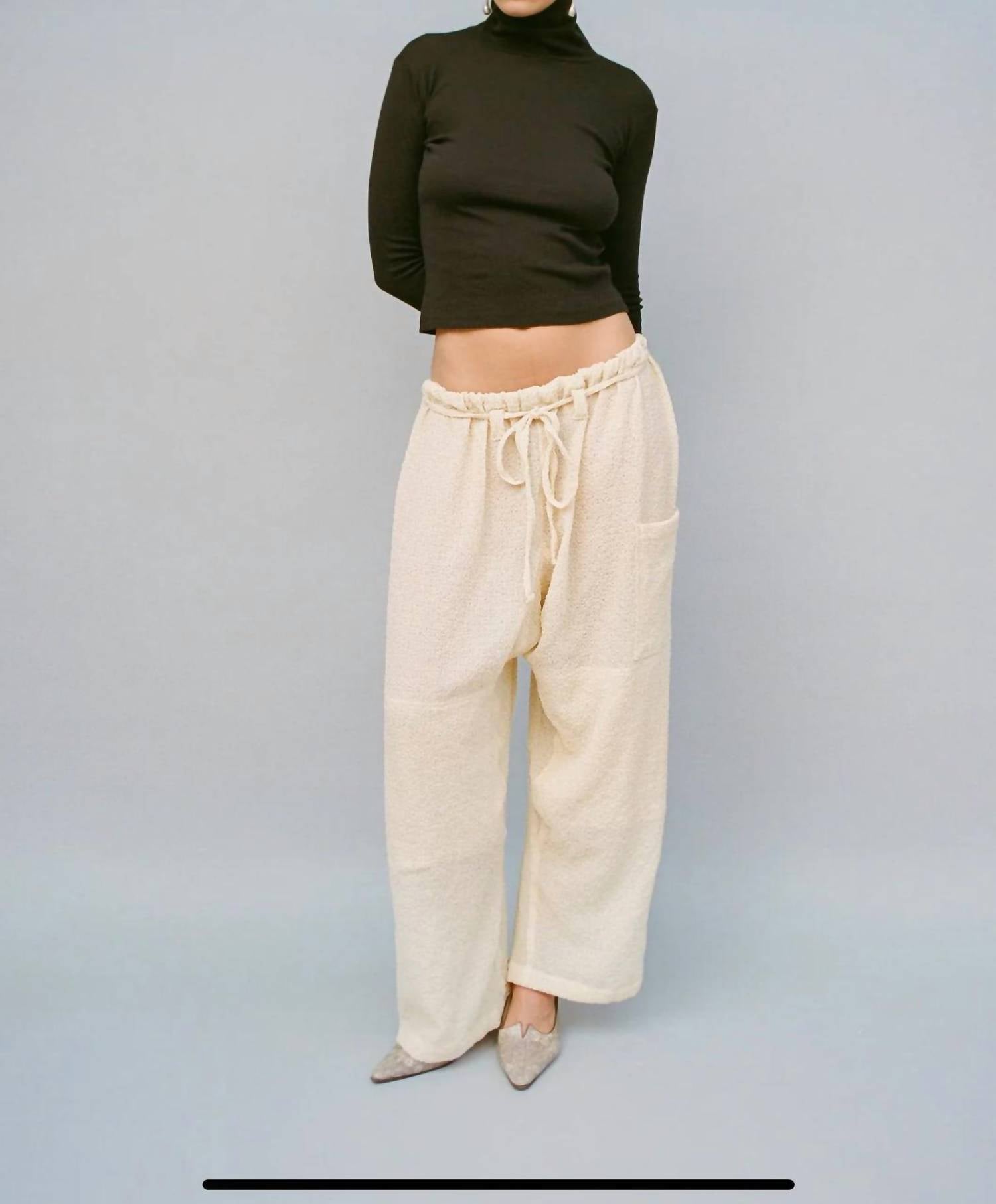 GIL RODRIGUEZ Bellevue Long Sleeve Turtleneck Top in black - women's long sleeve top - detail view