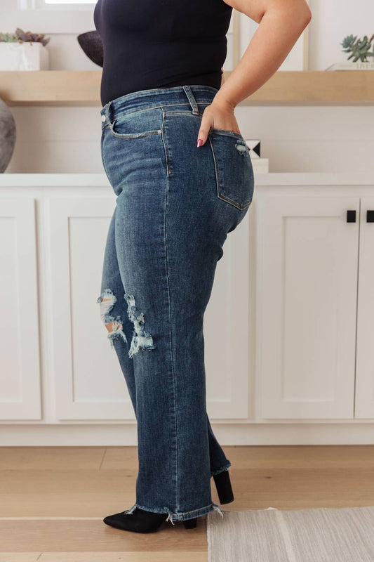 Judy Blue - High Rise 90's Straight Jeans