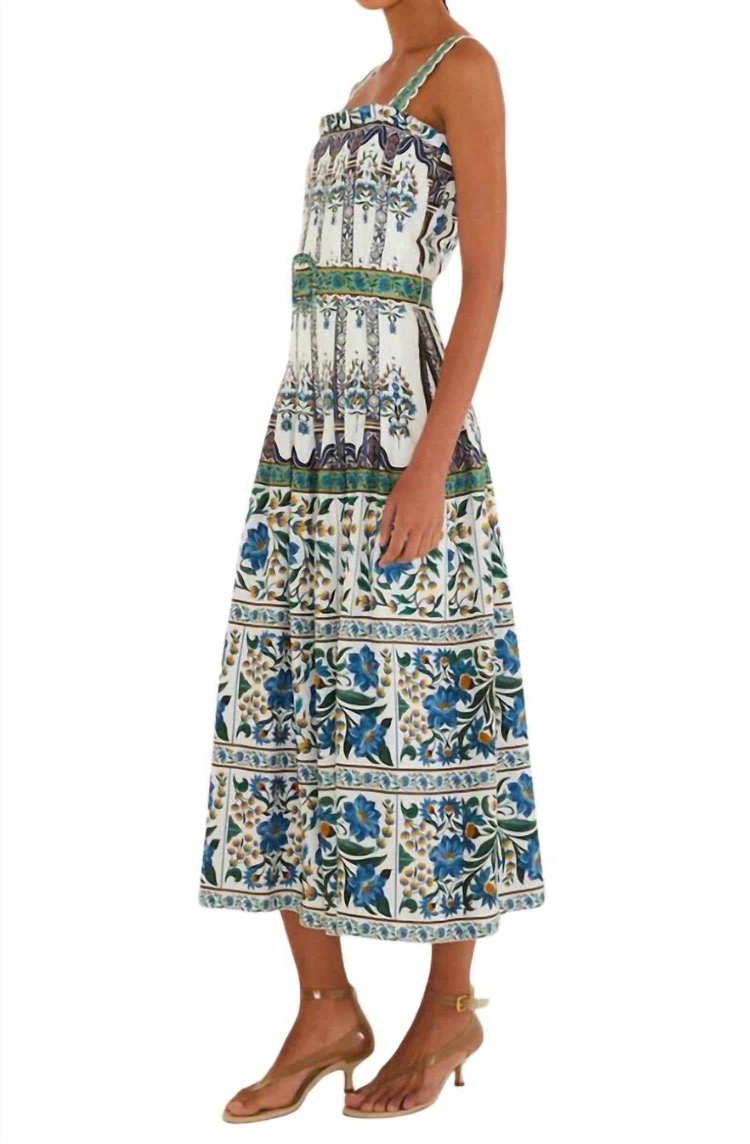 Farm Rio - Sleeveless Maxi Dress