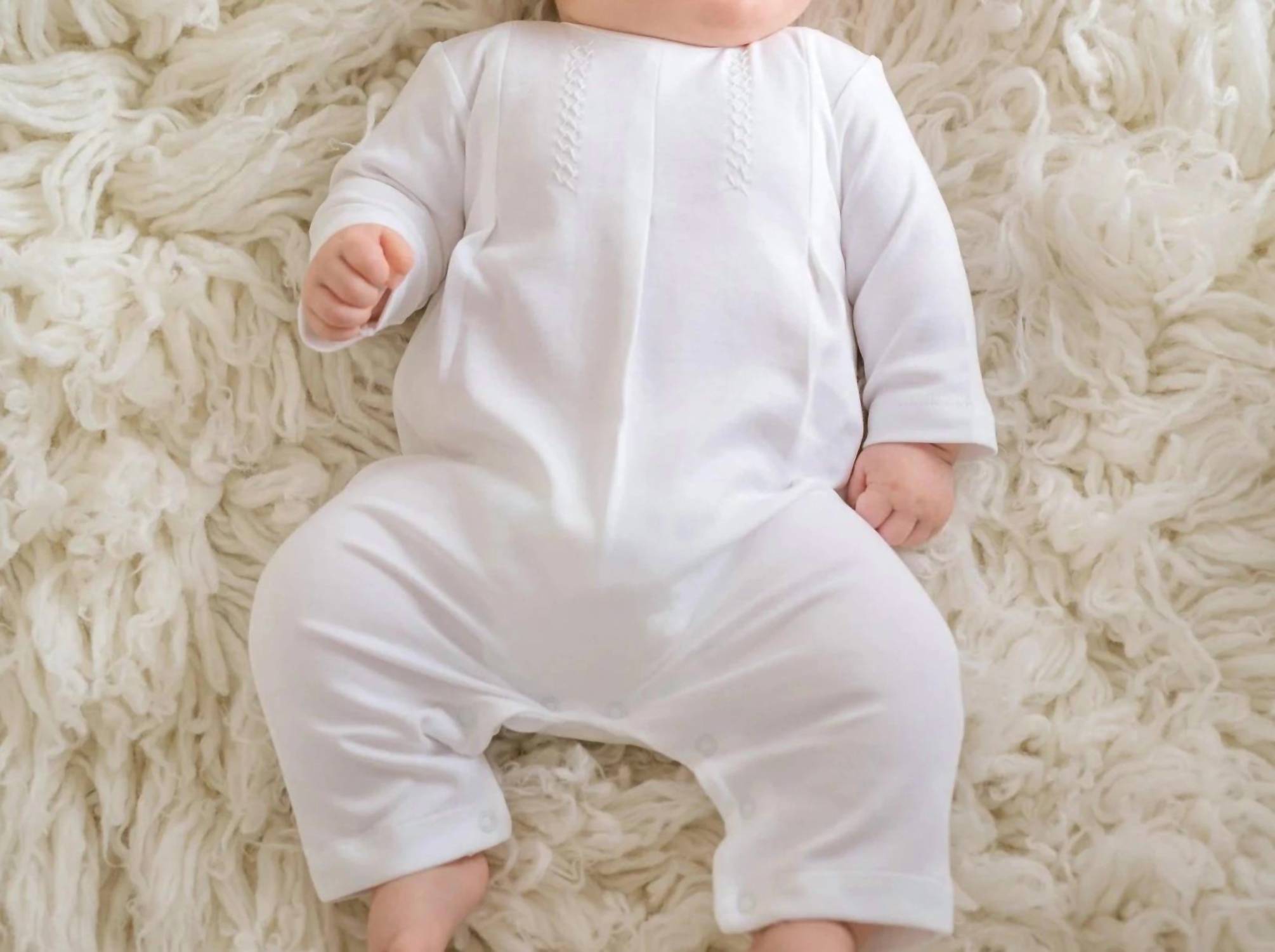Cuclie - Baby's Layette Embroidered One Piece