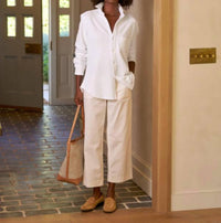 Frank & Eileen - Westport Italian Wide Leg Chino Pants